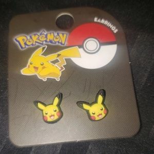 Pikachu stud earrings